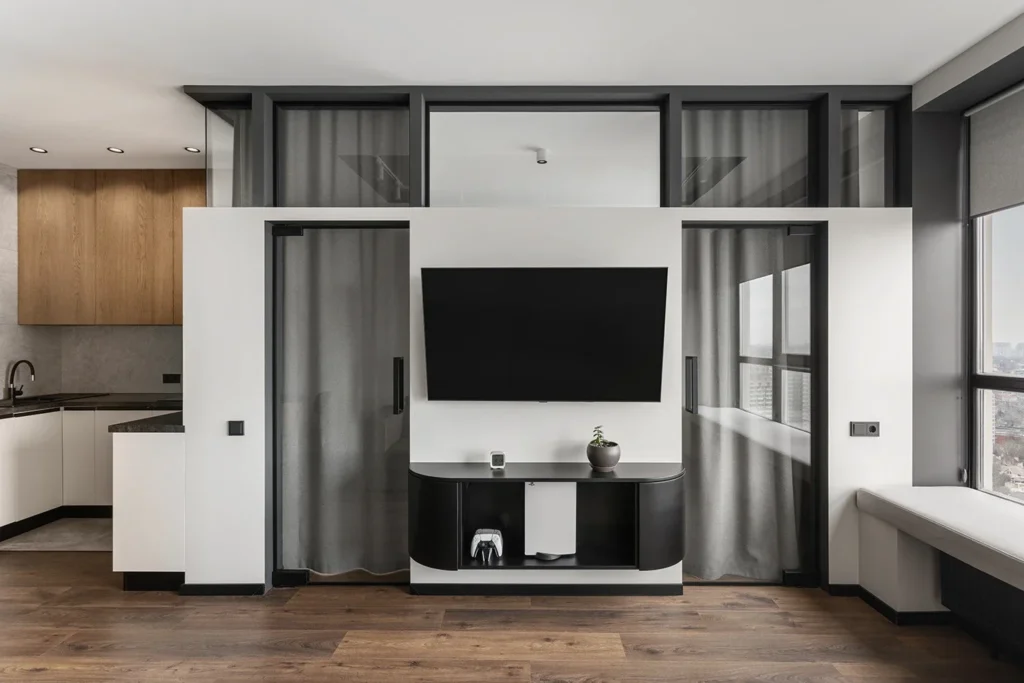 Interior design — residential living space